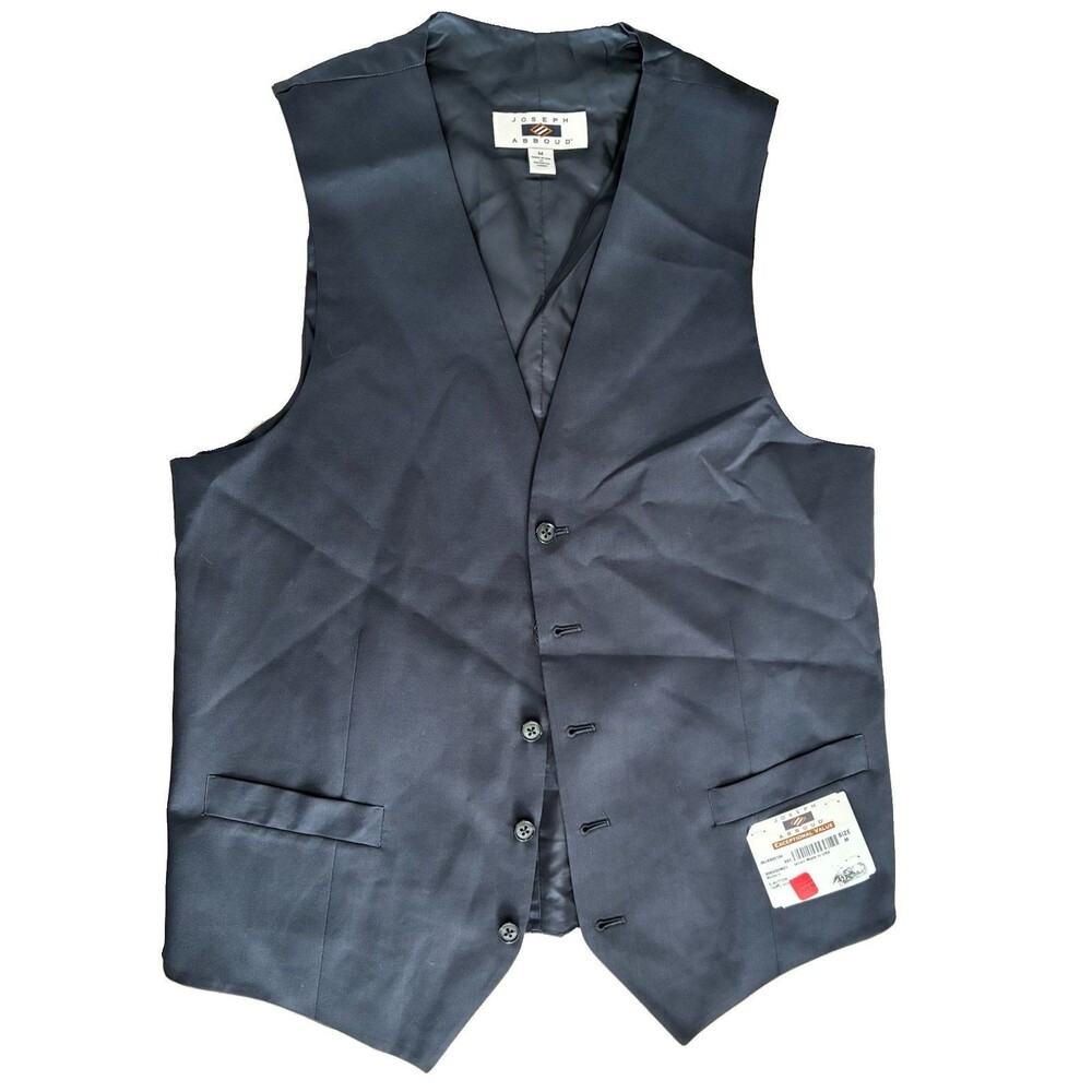 Joseph Abboud Men's Dark Blue Suit Separates Vest - Size M - New With Tags